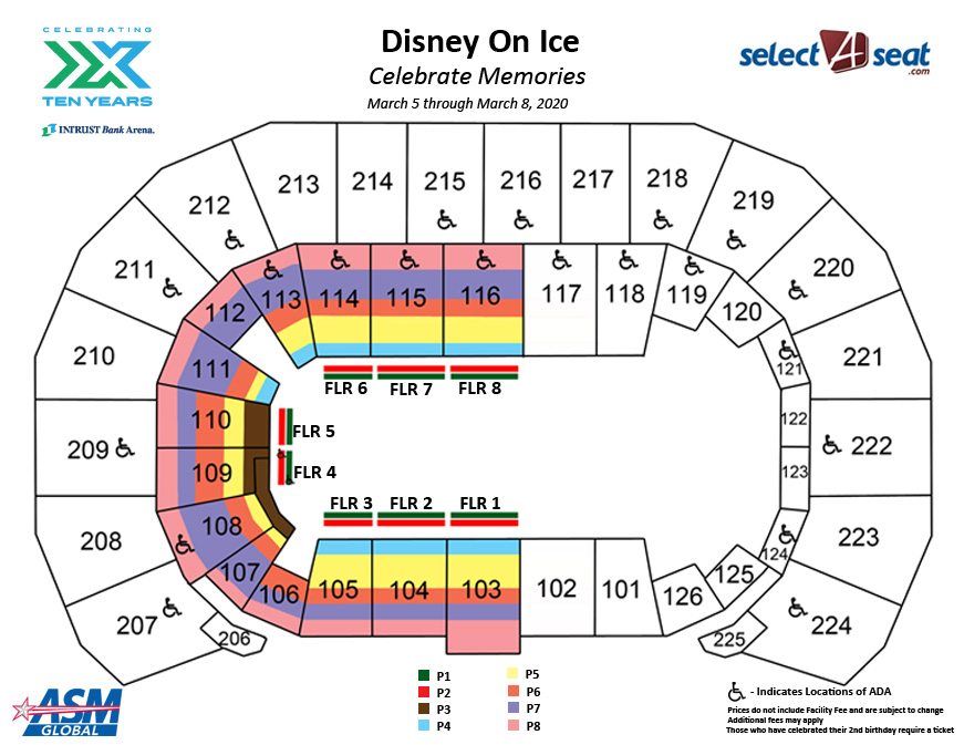 Intrust arena seating chart