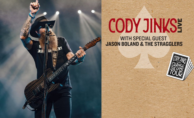 Cody Jinks at INTRUST Bank Arena - NOV 23