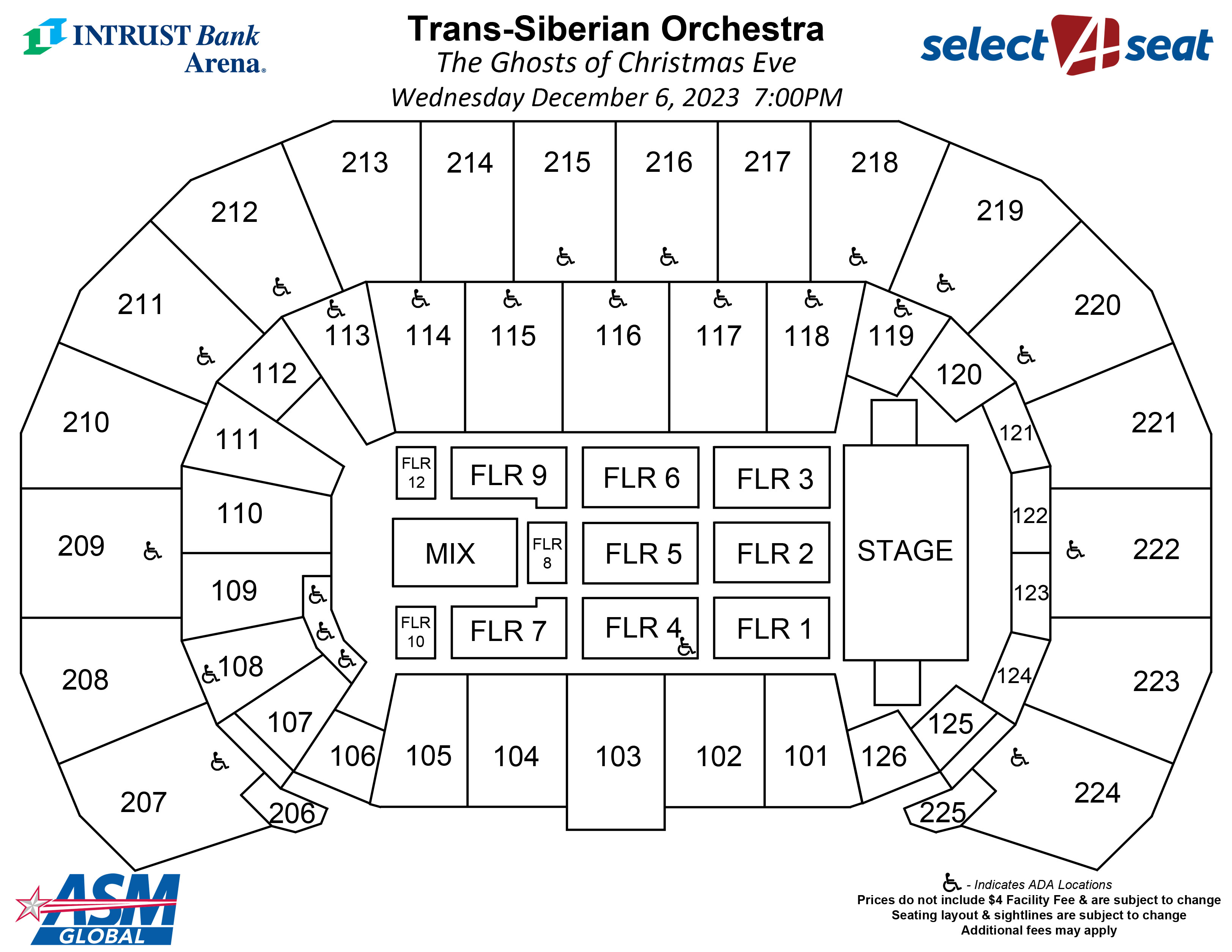 Intrust Bank Arena Seating Matttroy