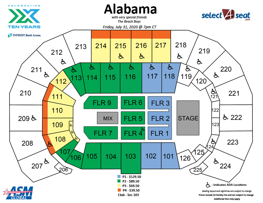 Charles Koch Arena Seating Chart Map Seatgeek
