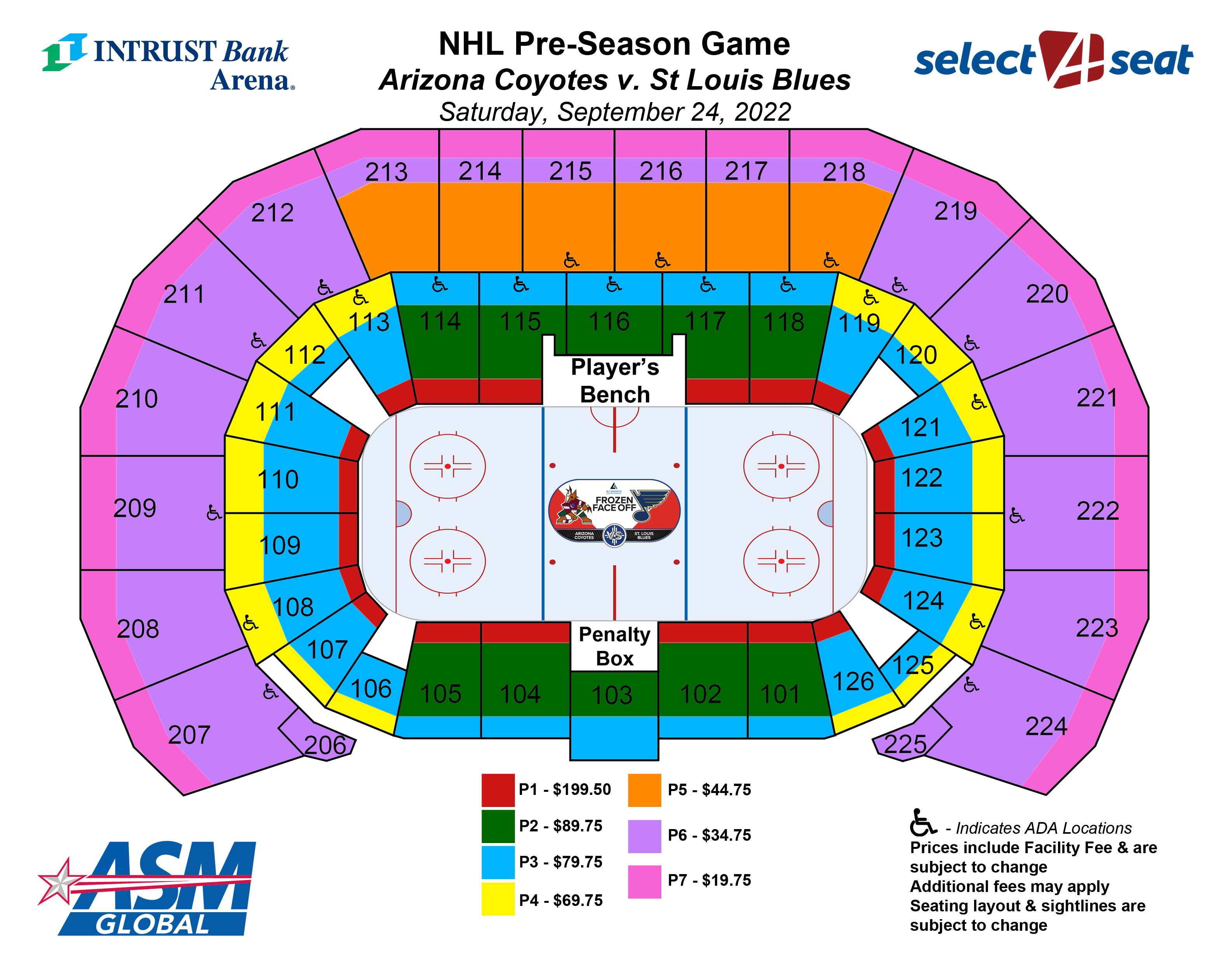 Arizona Coyotes vs St. Louis Blues INTRUST Bank Arena